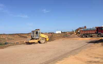 On aplanit le terrain