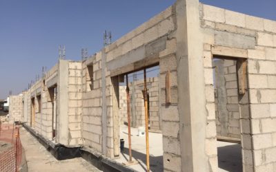 Ca y est les murs s&rsquo;élèvent !!