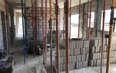 Maintenant, c&rsquo;est aux cloisons de prendre forme…